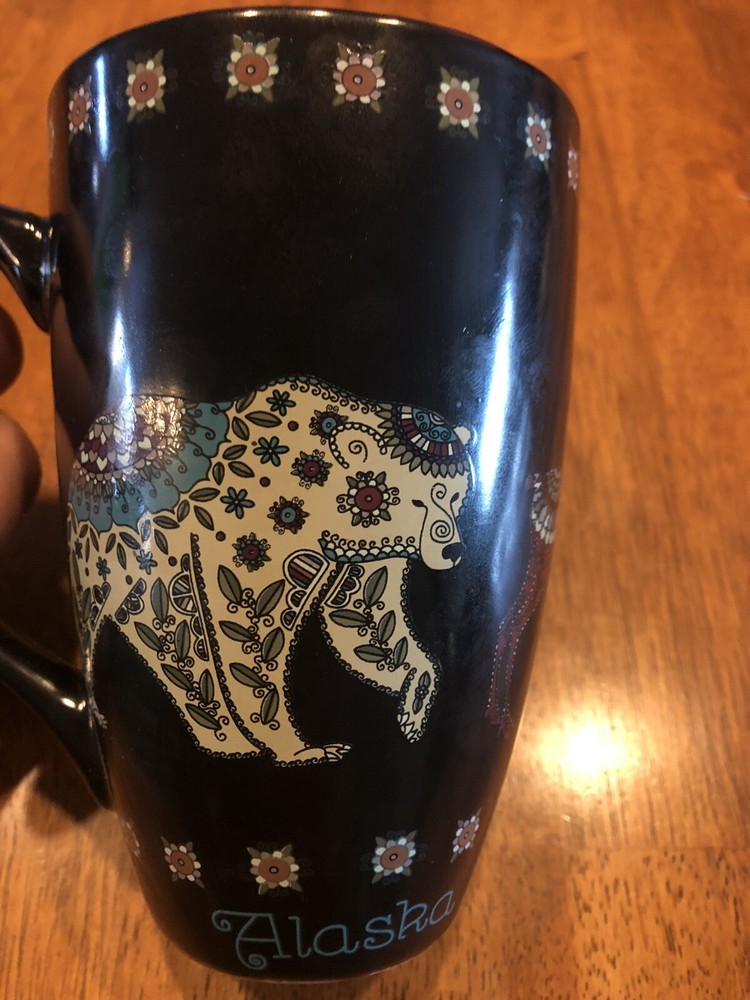 Alaska mosiac 18 Oz coffee mug
