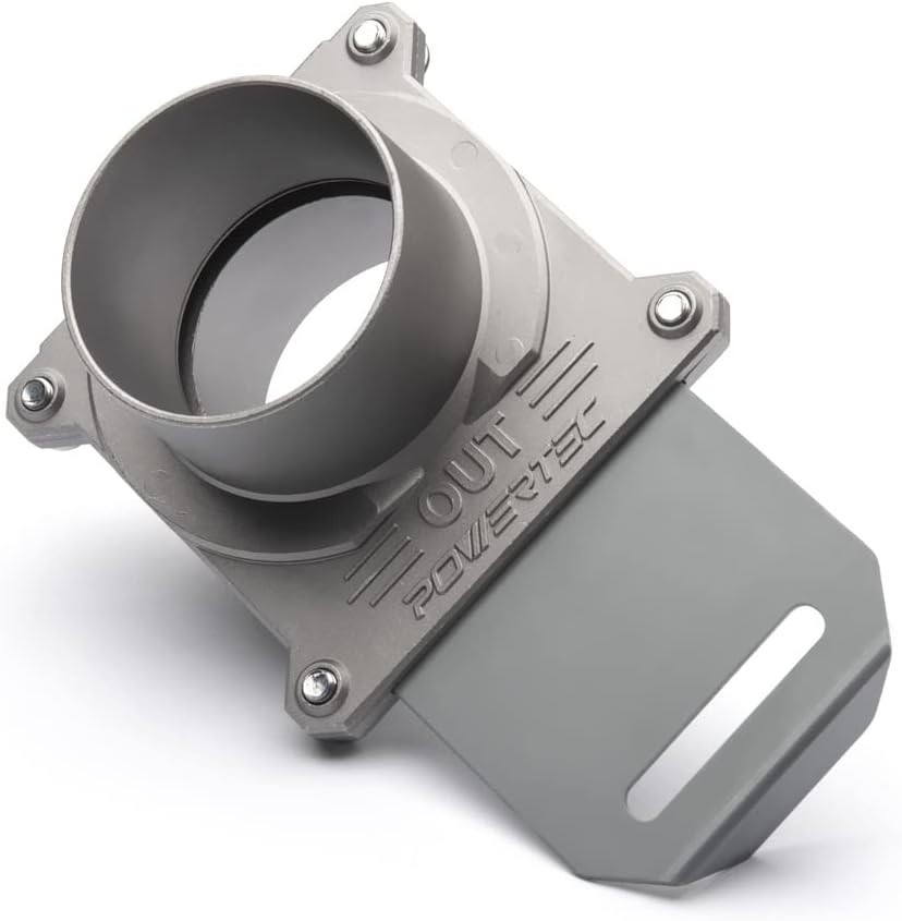 2-1/2" Aluminum Blast Gate 2-Pack for Dust Collection Efficiency