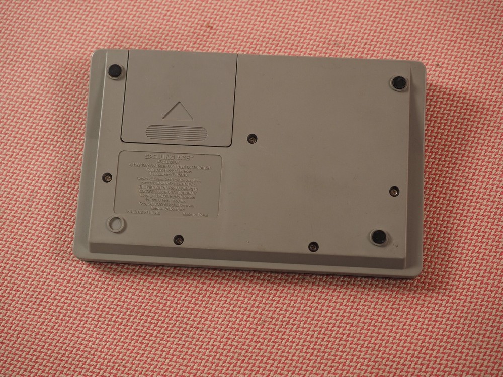 Franklin Computer Spelling Ace SA-98 Electronic Spell Checker 1987