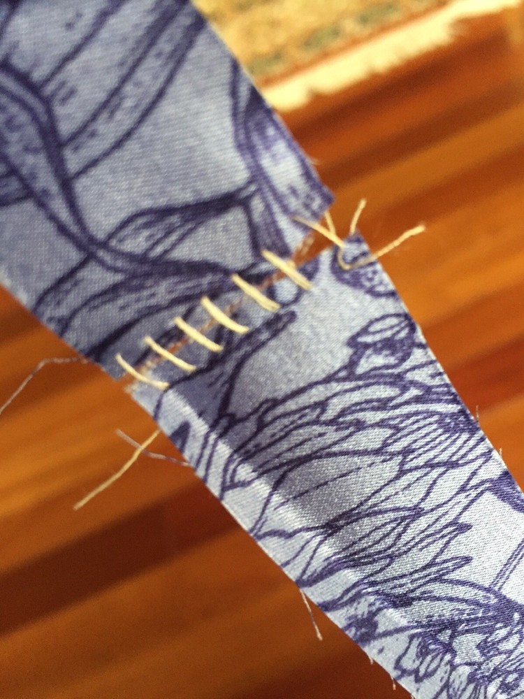 95% Silk Tape Edging Trim Stripe Width ~1” 5% Spandex Elastic