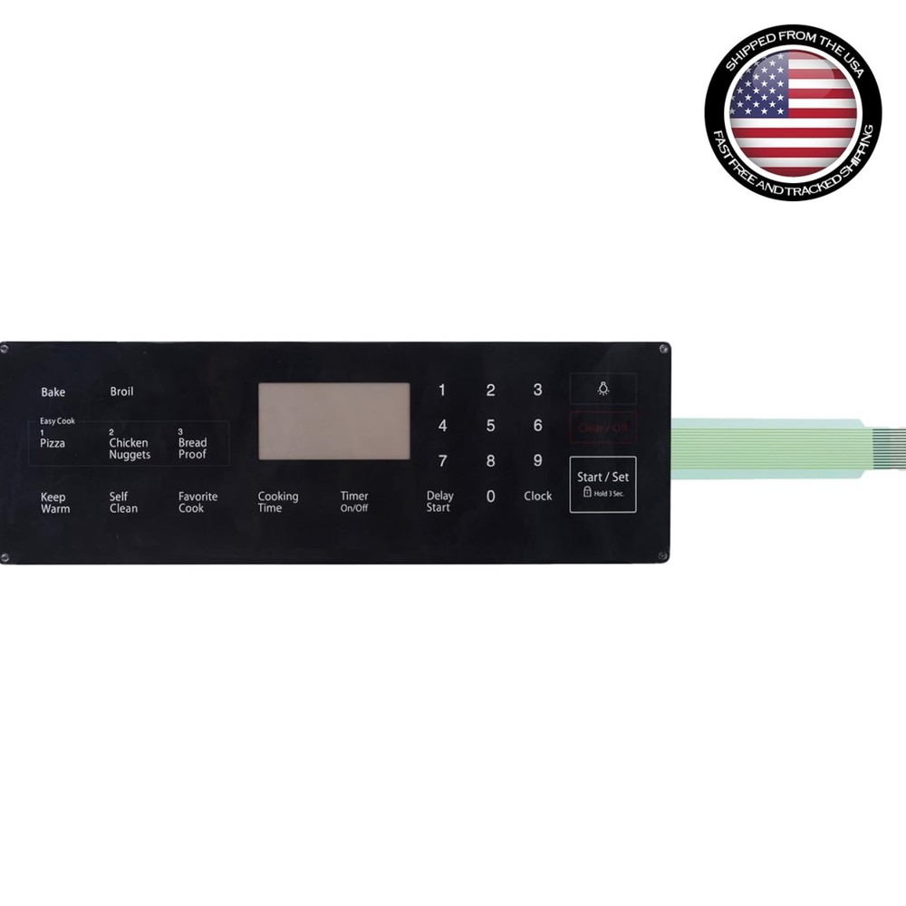 Samsung Oven Range Membrane Switch Touchpad Replacement - Durable & Reliable