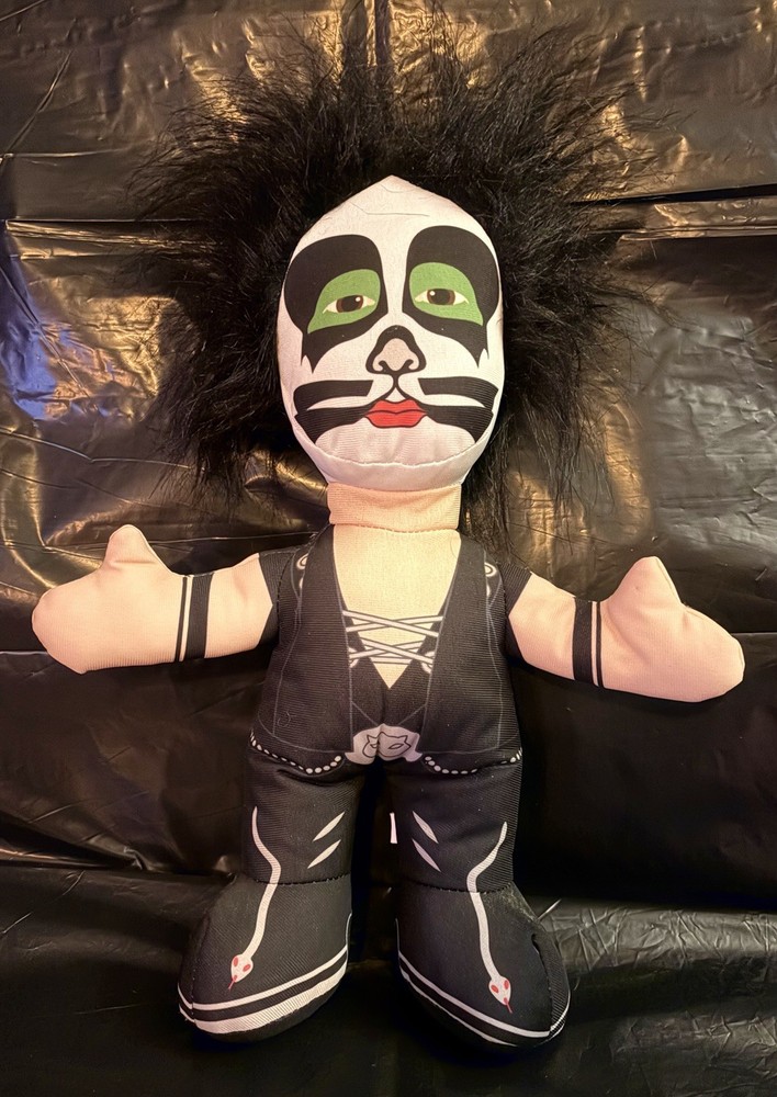 ☠️KISS- Peter Criss Catman Plush Doll☠️ Cheapest On EBay!