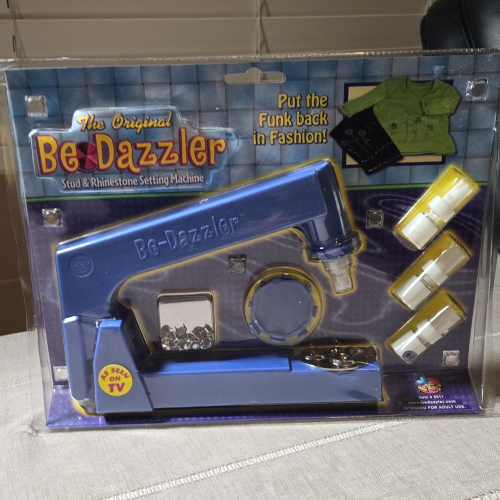 BeDazzler Original Stud & Rhinestone Setting Machine Blue MPN 8011