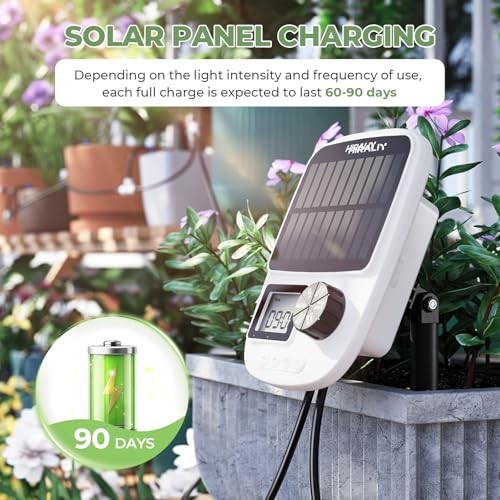 Solar Automatic Drip Irrigation System, Solar Powered Drip Emitter Stake