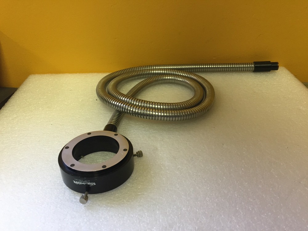 Scienscope Annular 58" L Flex Cable, Fiber Optic Light Ring Illuminator. Tested!