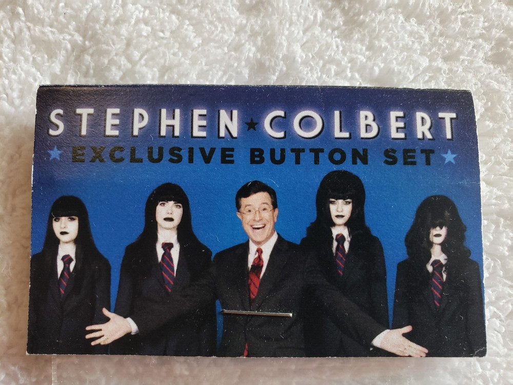 Oliva Jean Black Belles Stephen Colbert Button Stickers Bundle Third Man Records