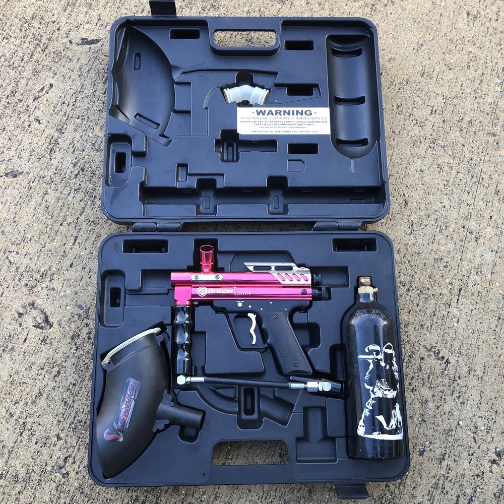 Bruizer Paintball Marker With Hard Case. No Barrel