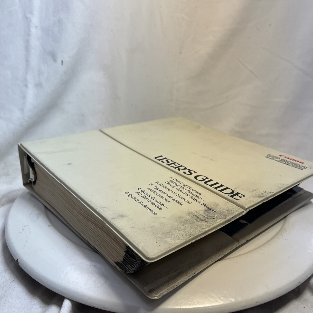 Vintage Canon VP3000 Computer Manual