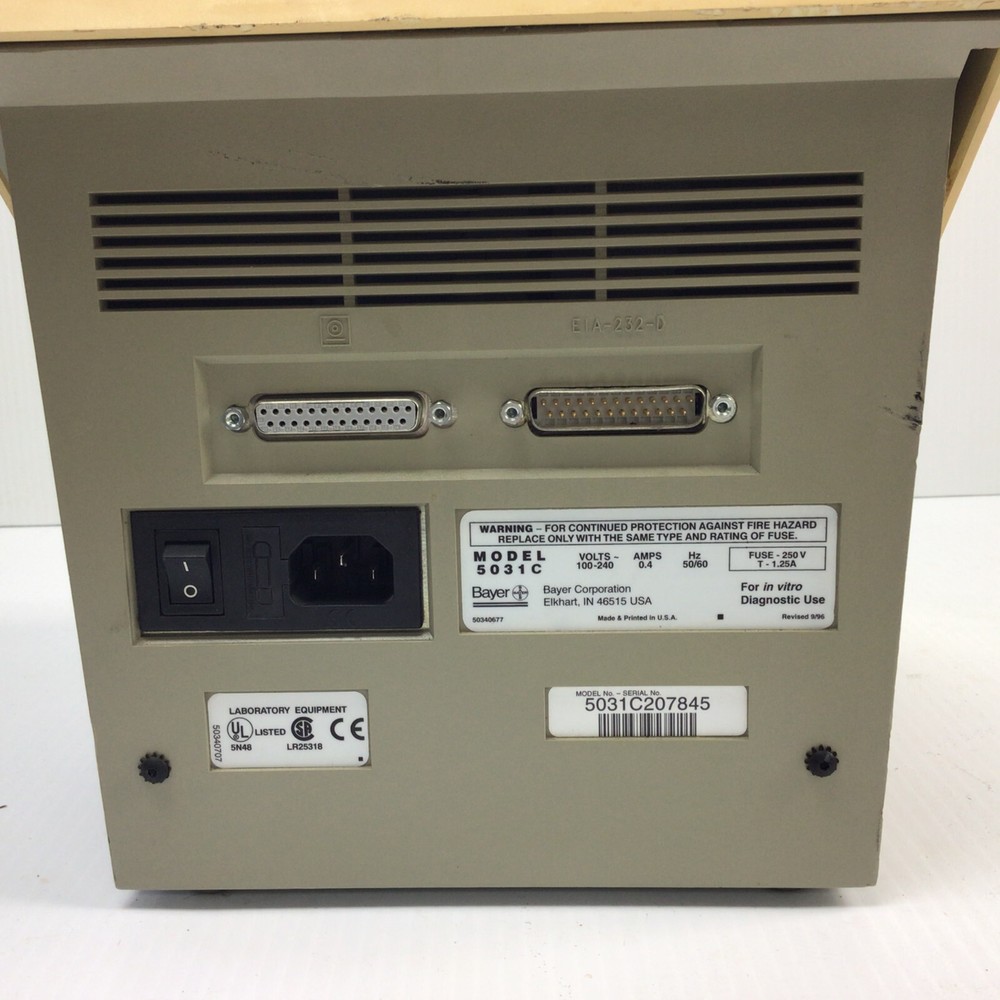 Bayer DCA 2000+ Hemoglobin Analyzer Model - 5031C *Tested to Work*