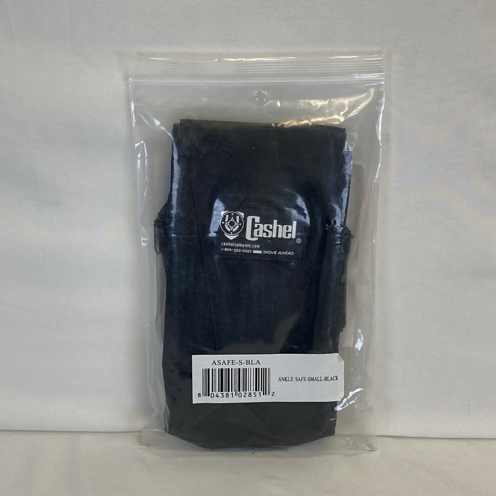 Cashel Ankle Safe Size Small - Horseback Riding, Hiking, Outdoors - Black Nylon