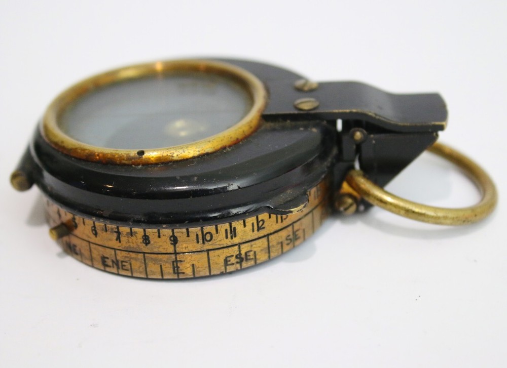 Antique WW1 Era prismatic marching compass