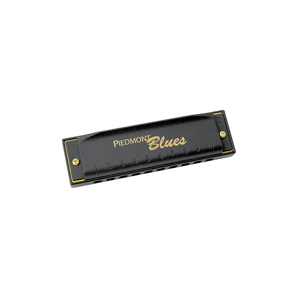 Hohner Piedmont Blues 7-Harmonica Pack with Case