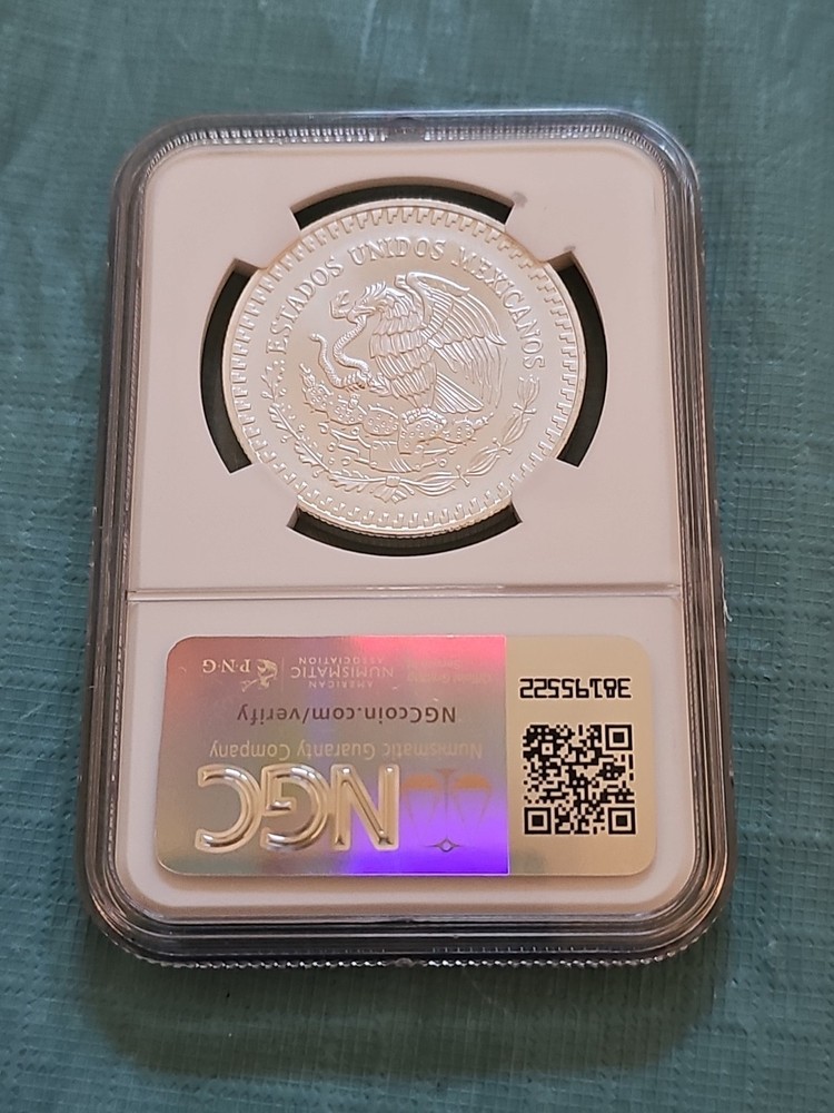 1992 Libertad Ngc Ms68 Mexico Silver .999