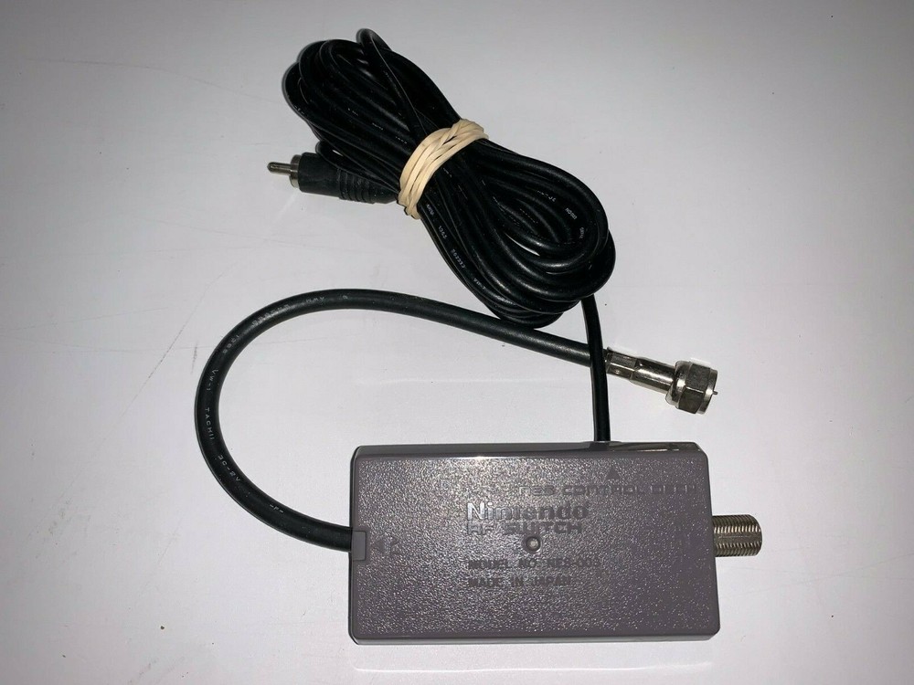 Nintendo NES RF AV Cable Adapter Switch SNES NES-003 Official OEM Cleaned/Tested