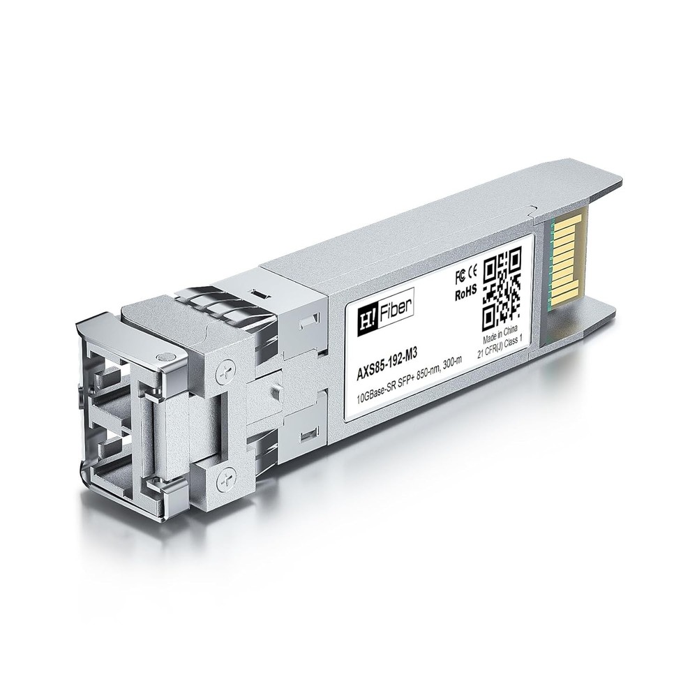 H!Fiber 10G Multimode SFP+ LC Module Transceiver 2 Pack