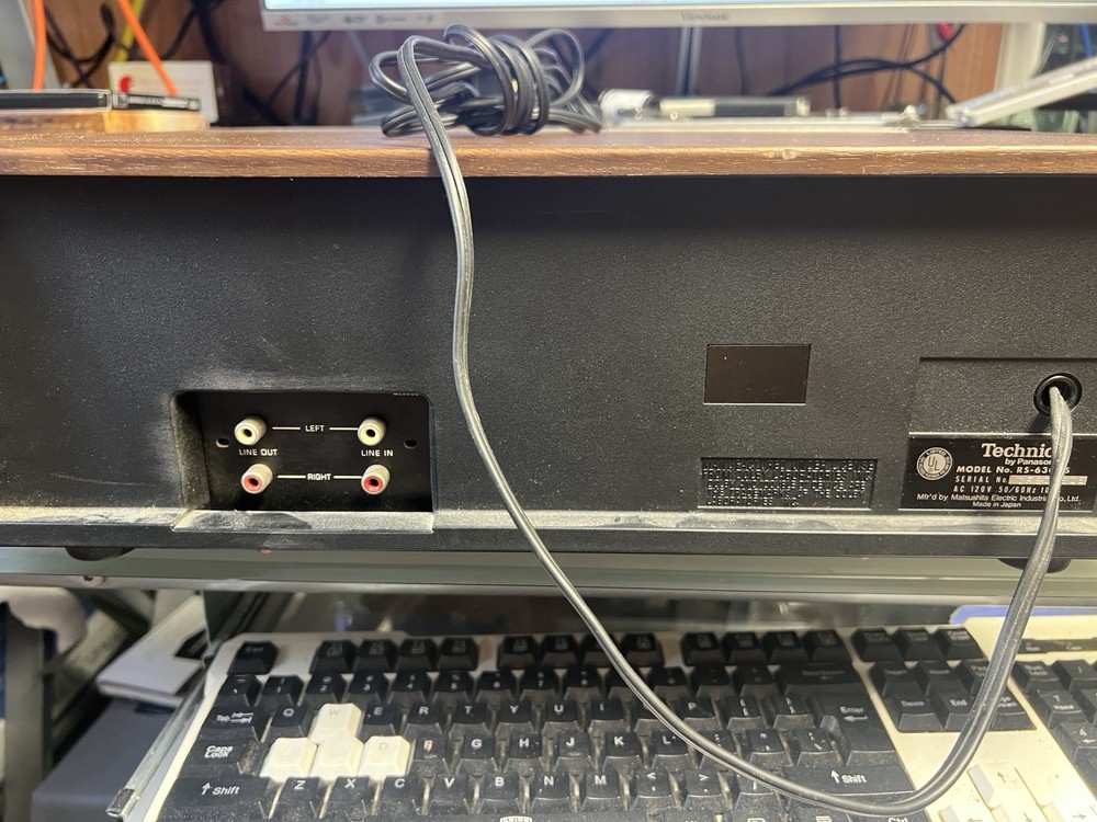 Technics RS-630 US Stereo Cassette Deck Player - Needs Serviced