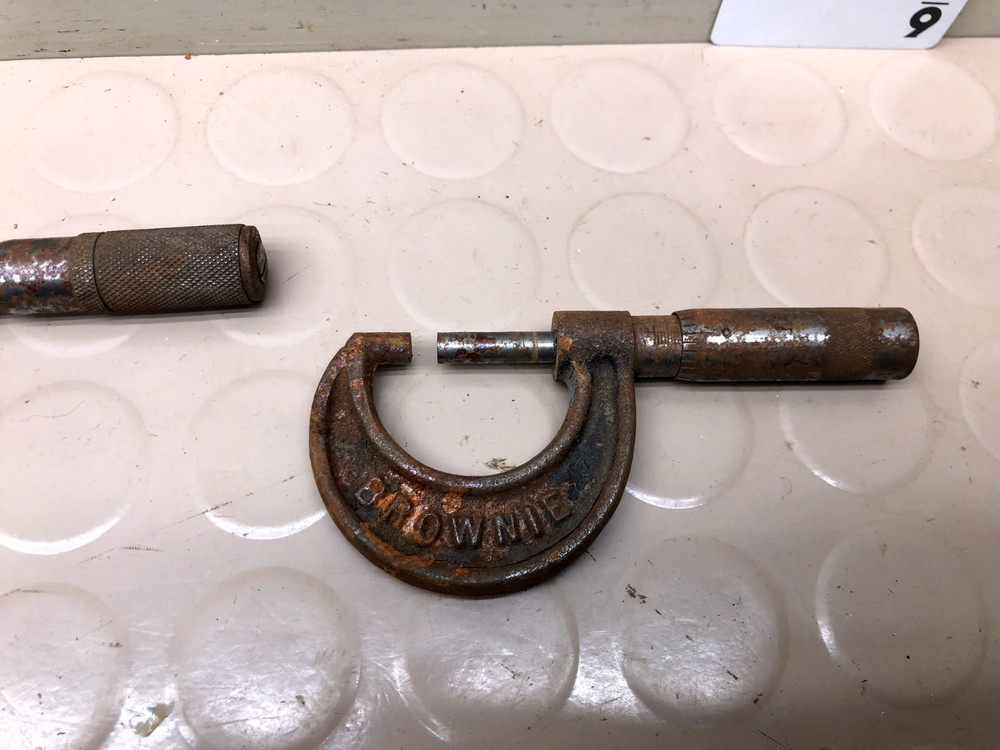 Starrett & Brownie Outside Micrometer Lot