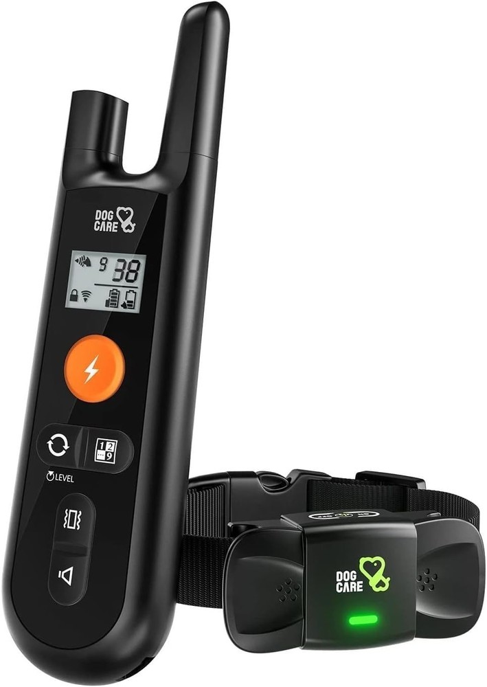 Electronic Dog Training Collar with Remote - Long Range & Security Lock Features