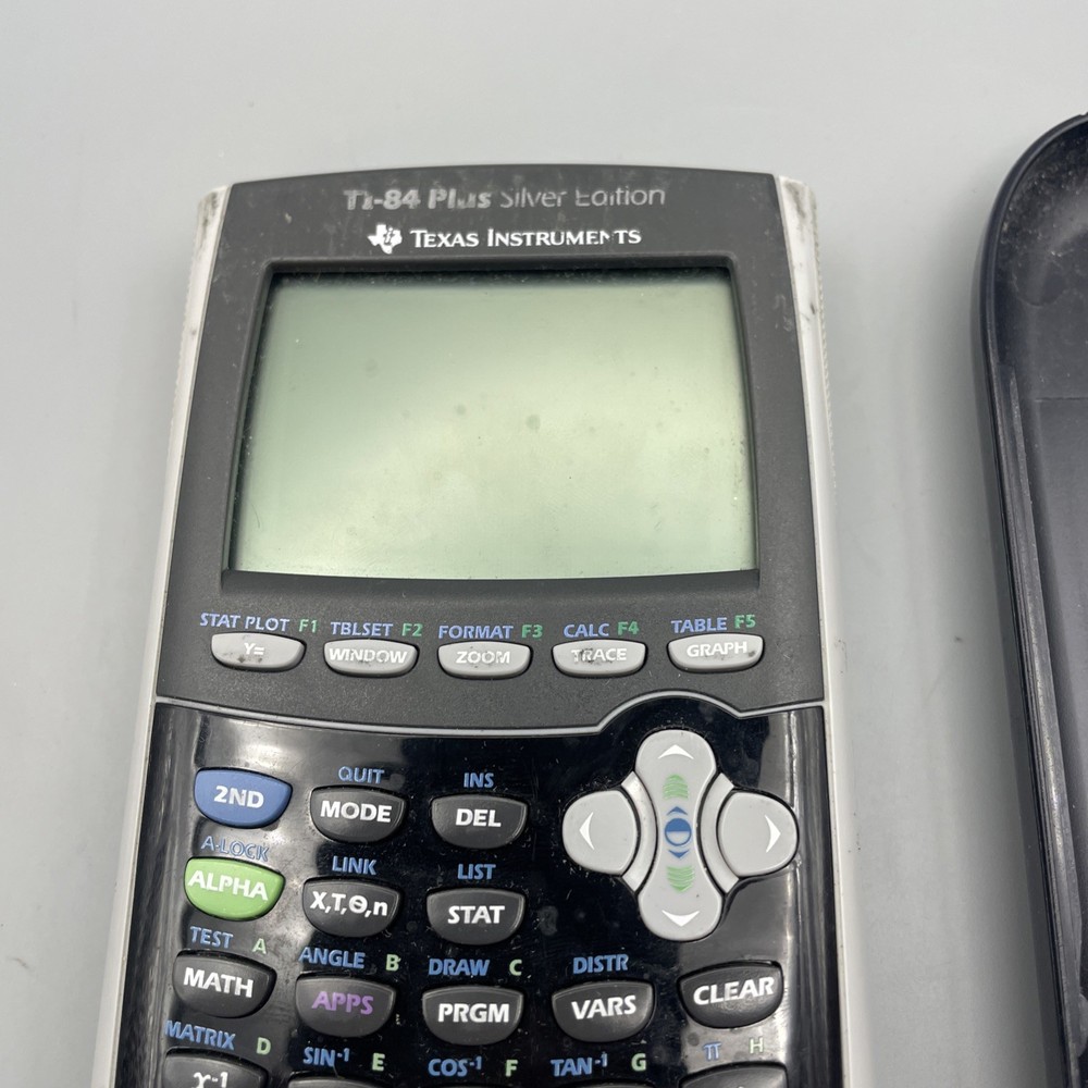 TI-84 Plus Silver Edition Graphing Calculator. Tested & Works