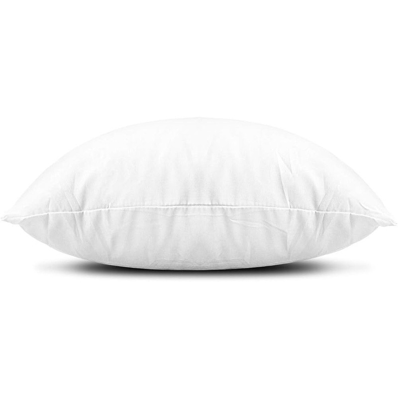 Microfiber Polyester Throw Pillow Insert 26x26 Machine Washable Fluffy 4 Count