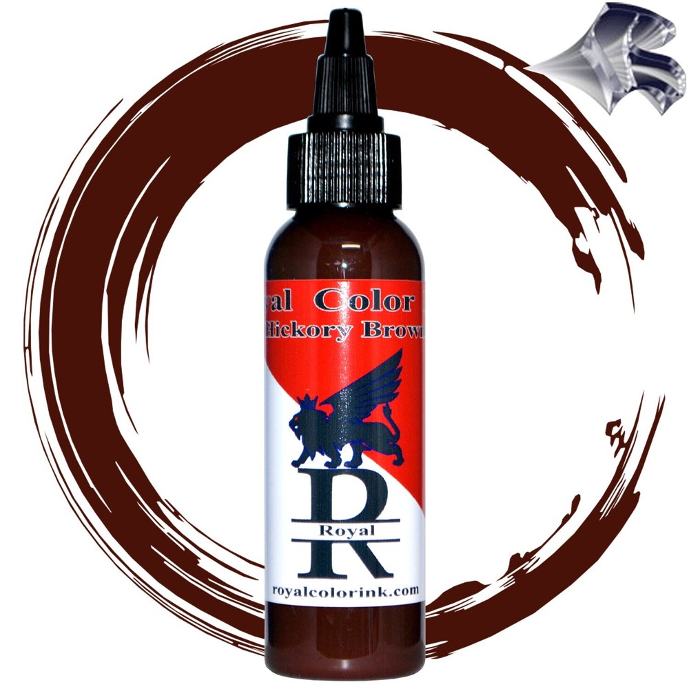 Royal Color Ink -  2 oz - Hickory Brown