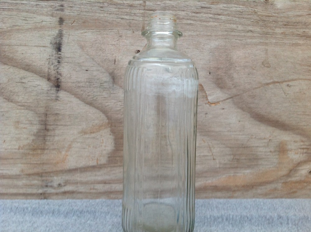 Guild Wine Embossed Glass Bottle