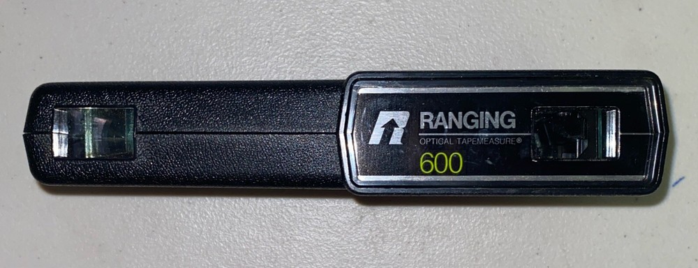 Vintage Ranging 600 Optical Tapemeasure