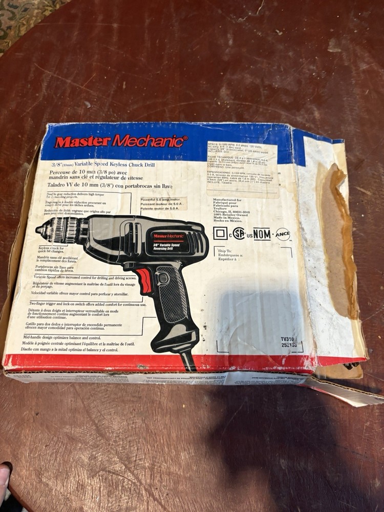 MASTER MECHANIC TV310 252133 NOS
