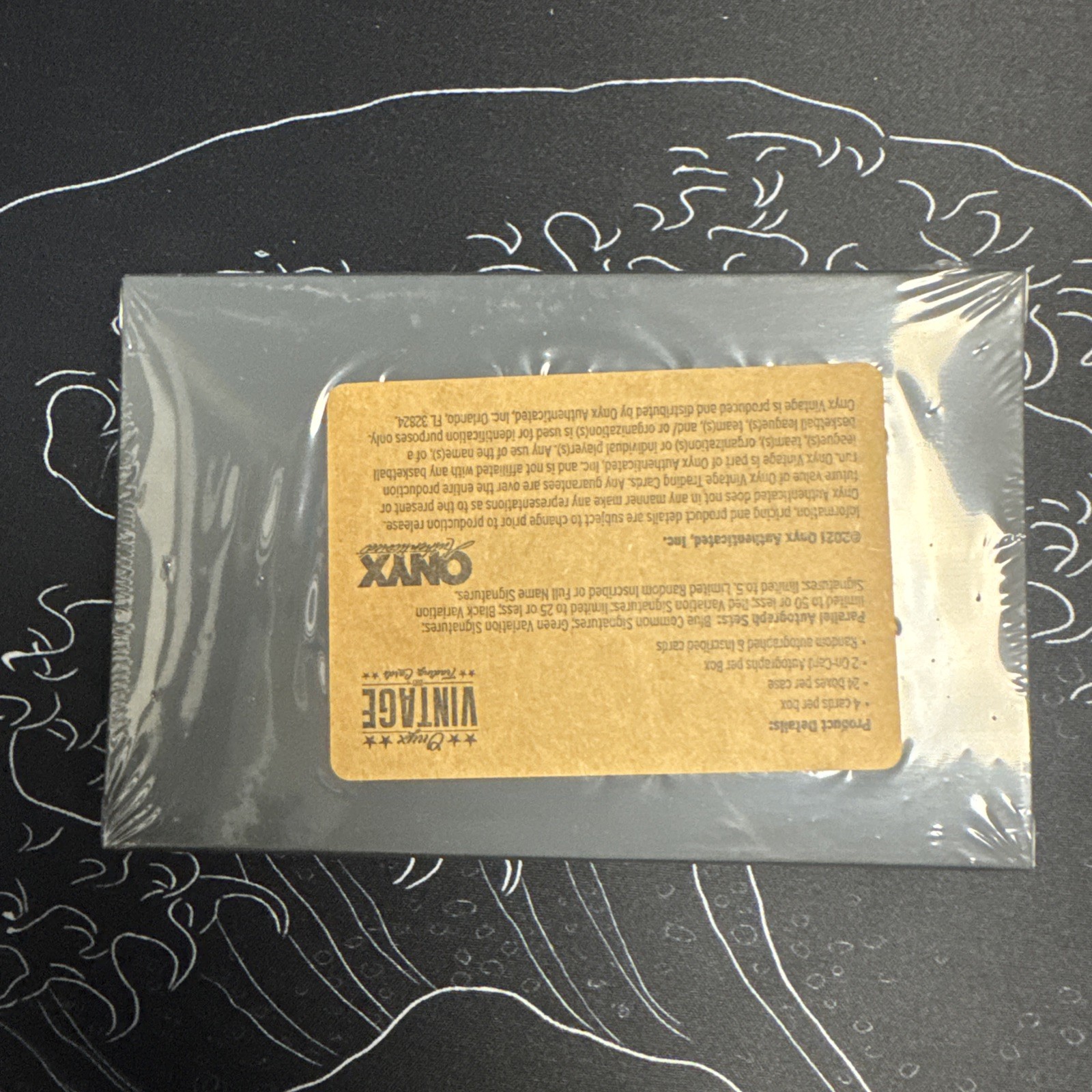 2021/22 Onyx Vintage Collection BASKETBALL HOBBY Sealed Box-2 ON-CARD AUTOGRAPHS