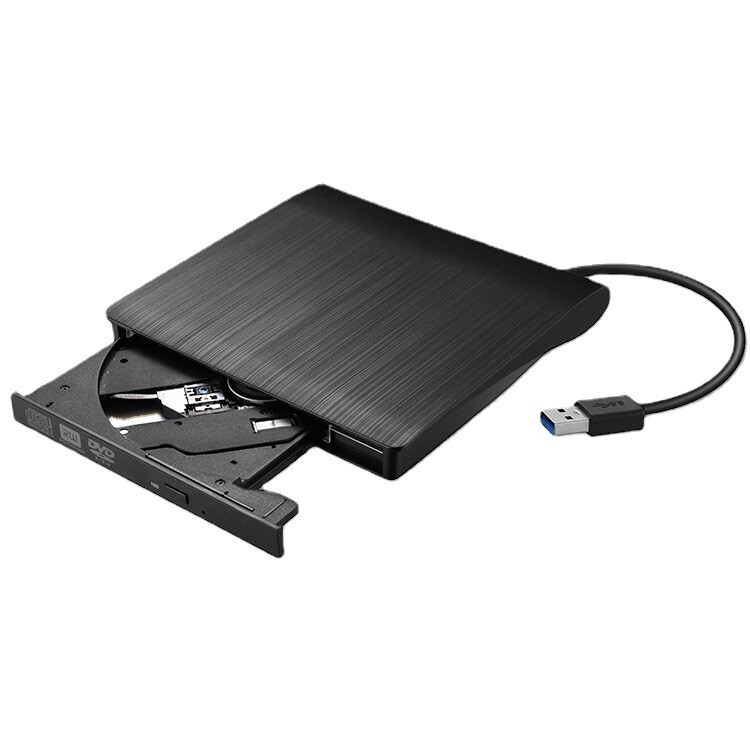 External CD DVD Drive, CD ROM Burner Compatible with Laptop Desktop Windows OS