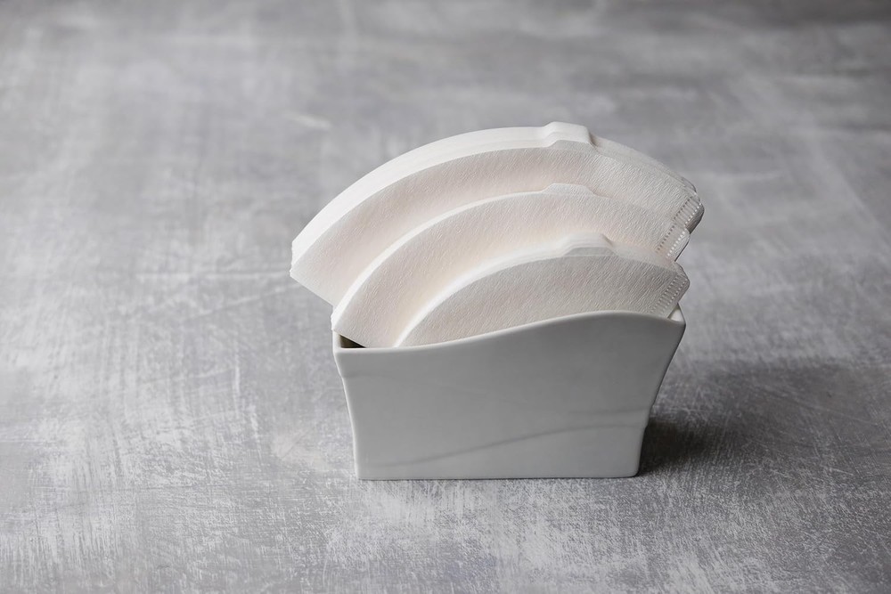 V60 Paper Coffee Filters, Size 02, White, Tabbed (300 Sheets) (3 Items)