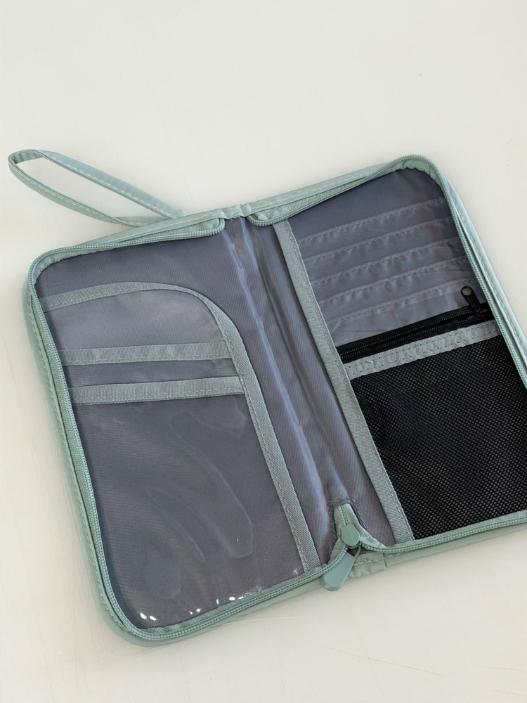 RFID Passport Wallet - Green