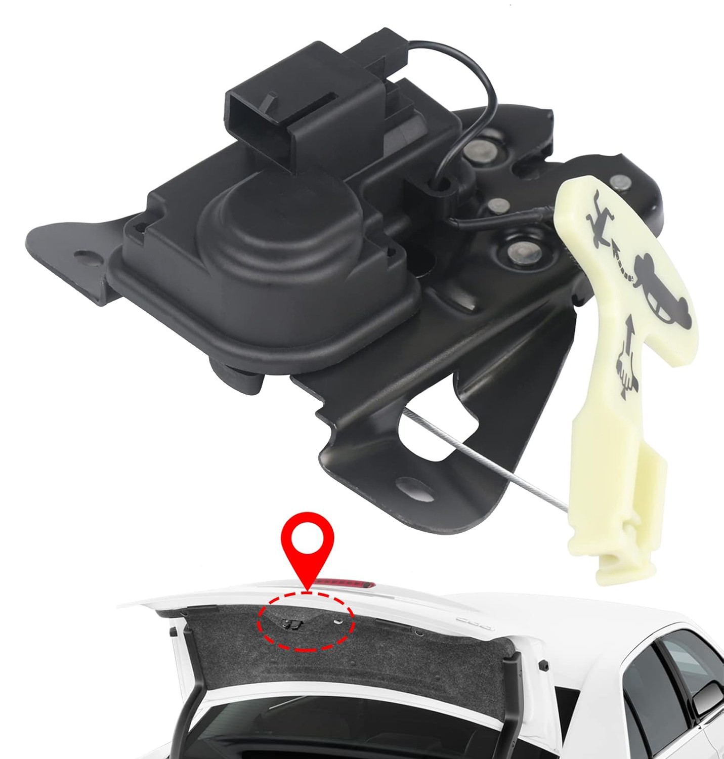 Tailgate Lock Trunk Latch Actuator Motor 5056244AA For Dodge Charger Chrysler