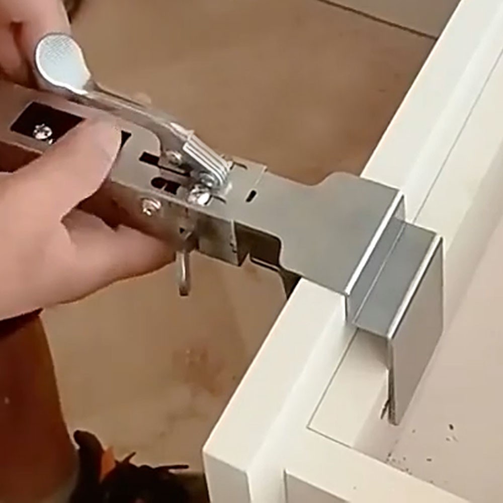 Adjustable Drawer Fixing Clamp,Drawer Front Installation Clamps CW