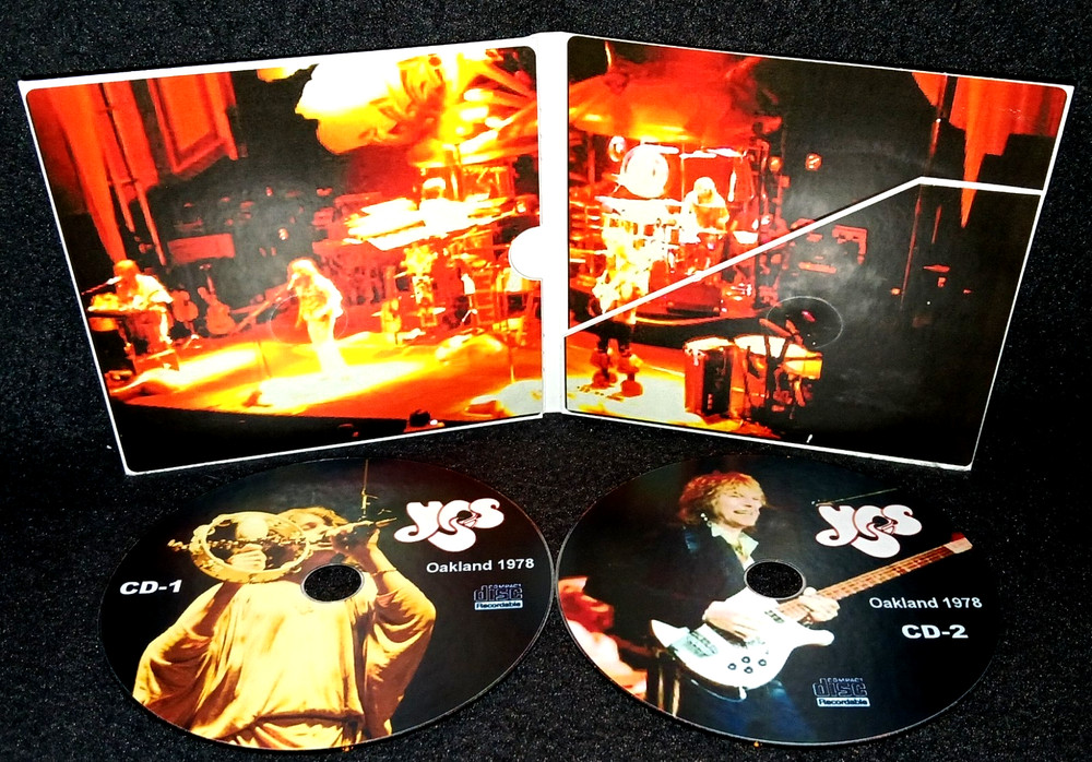 Yes Oakland 1978 Gate Fold 2CD Package NEW