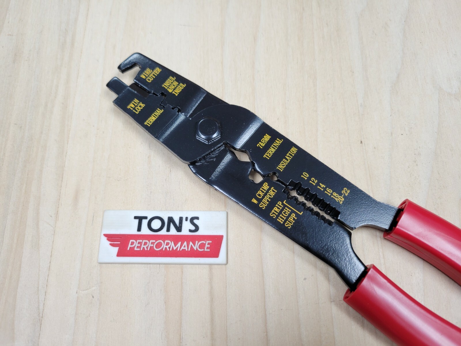 Spark Plug Wire Crimping Tool 7mm & 8mm Multi-function PROFESSIONAL CRIMP TOOL