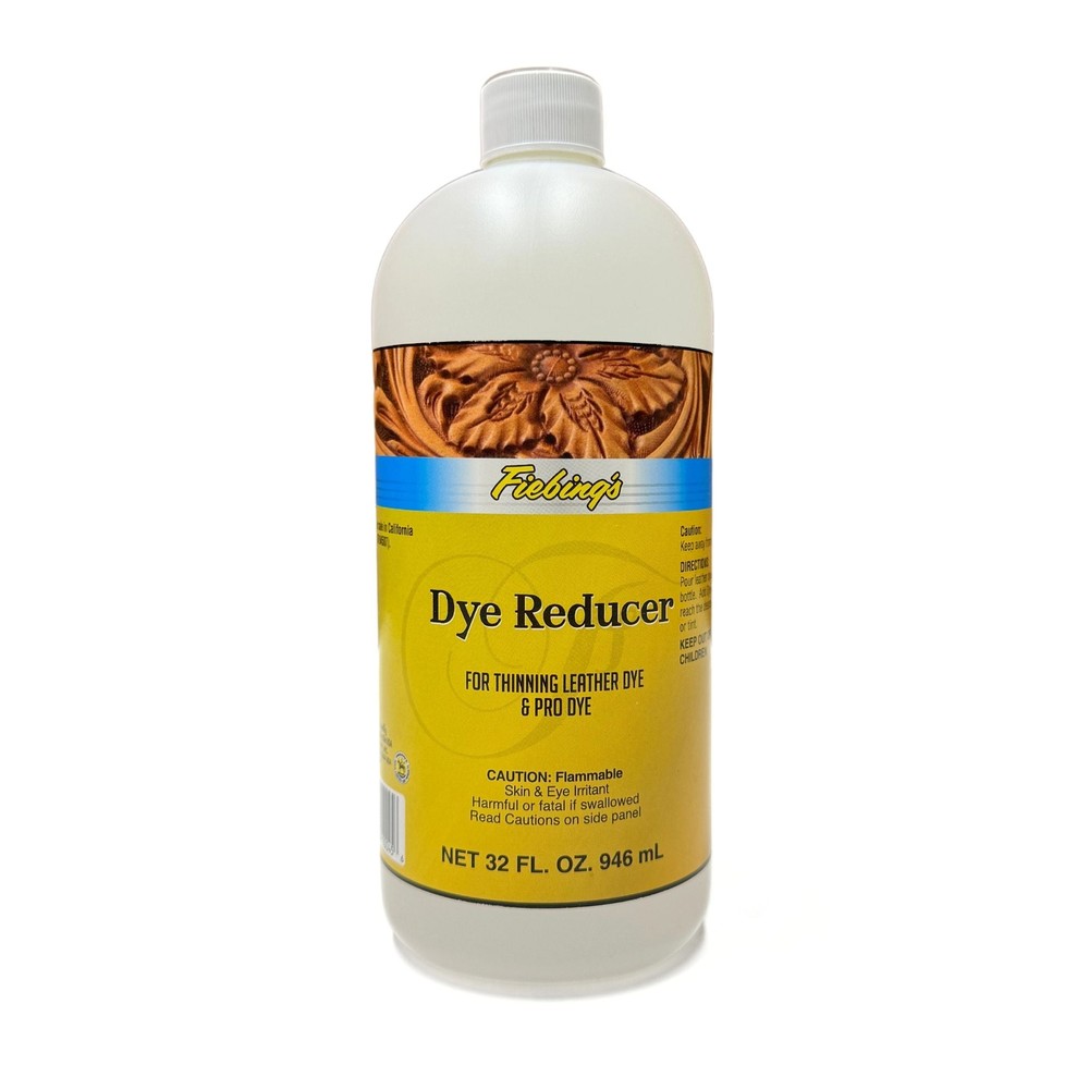 Leather Dye Solvent - Dye Reducer for Thinning Leather Dye & Pro Dye - Quart