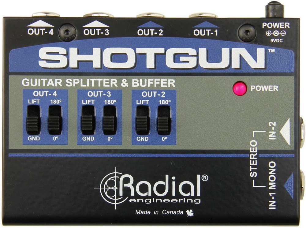 Radial Engineering Shotgun Instrument Buffer and Splitter