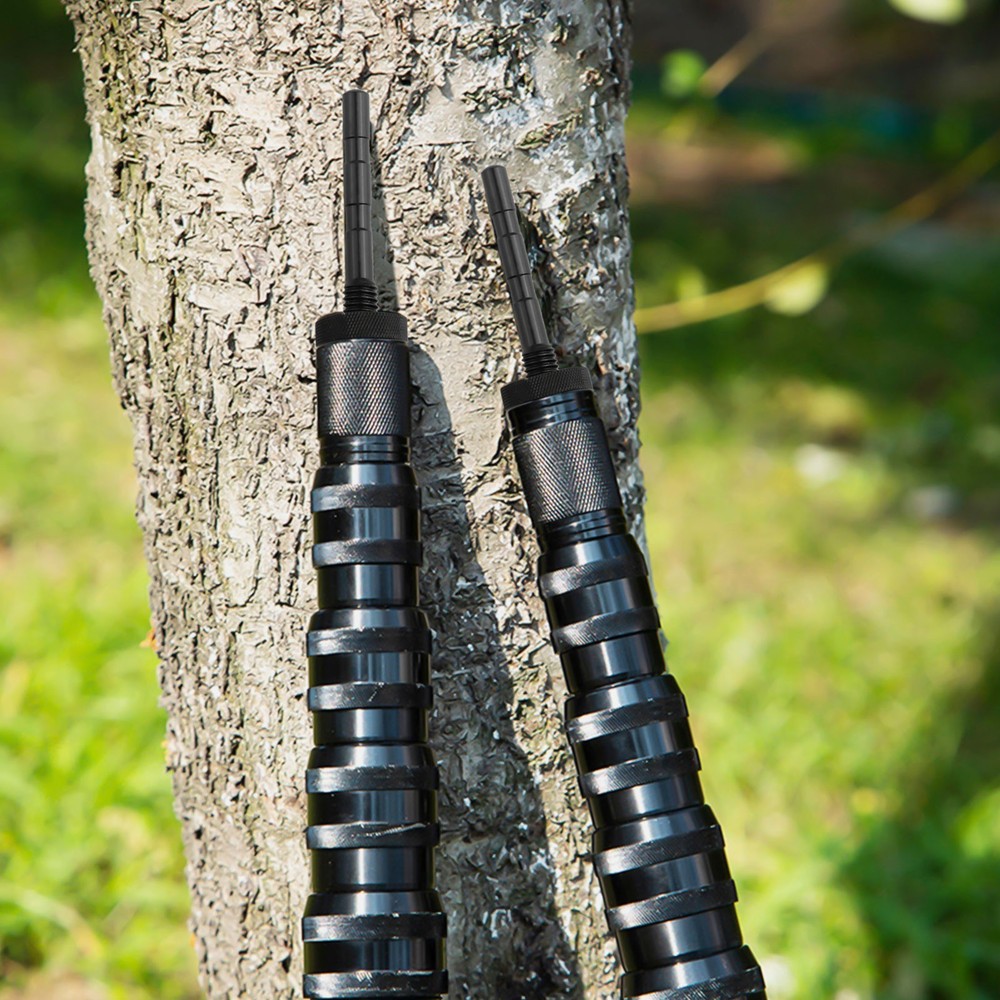 Convenient Reverse Storage Telescoping Tarp Poles Thimbles for Camping