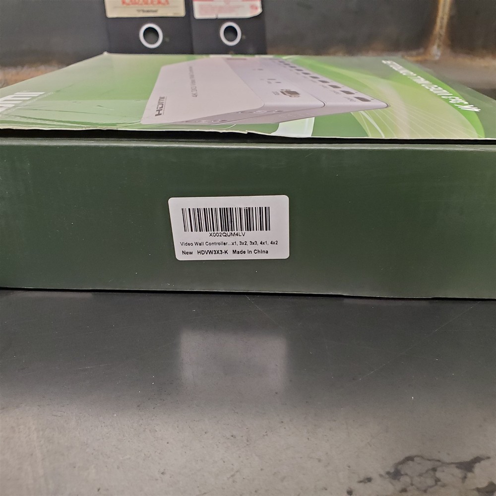 4k 3x3 Video Wall Controller 9 Channels 1 HDMI Input 9 Outputs 13 Display Modes