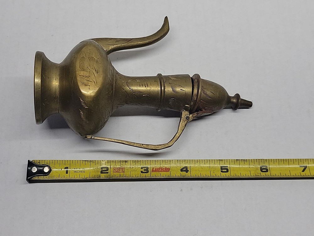 Miniature Solid Brass Pot Pitcher Made in India