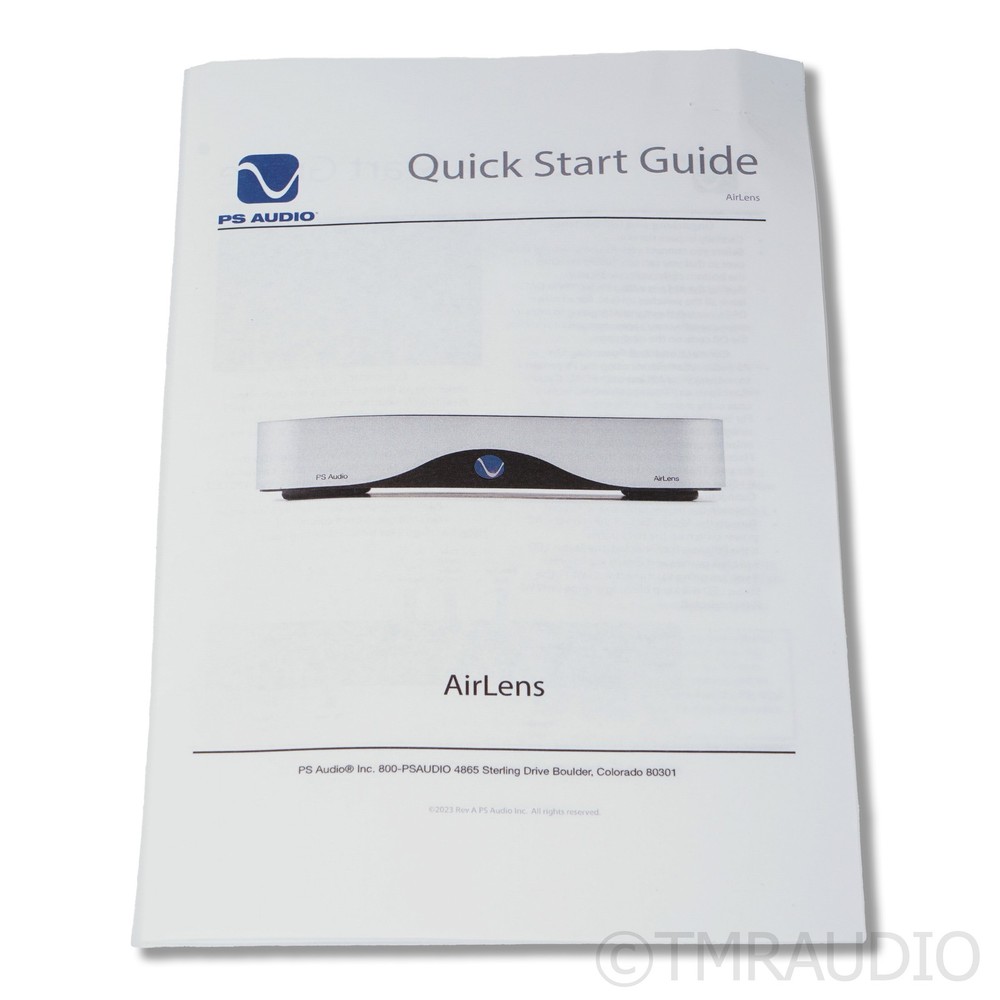 PS Audio AirLens Network Streamer; Silver