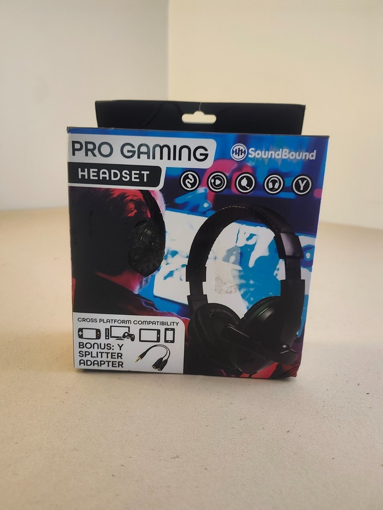 SoundBound Pro gaming headset -new in box-