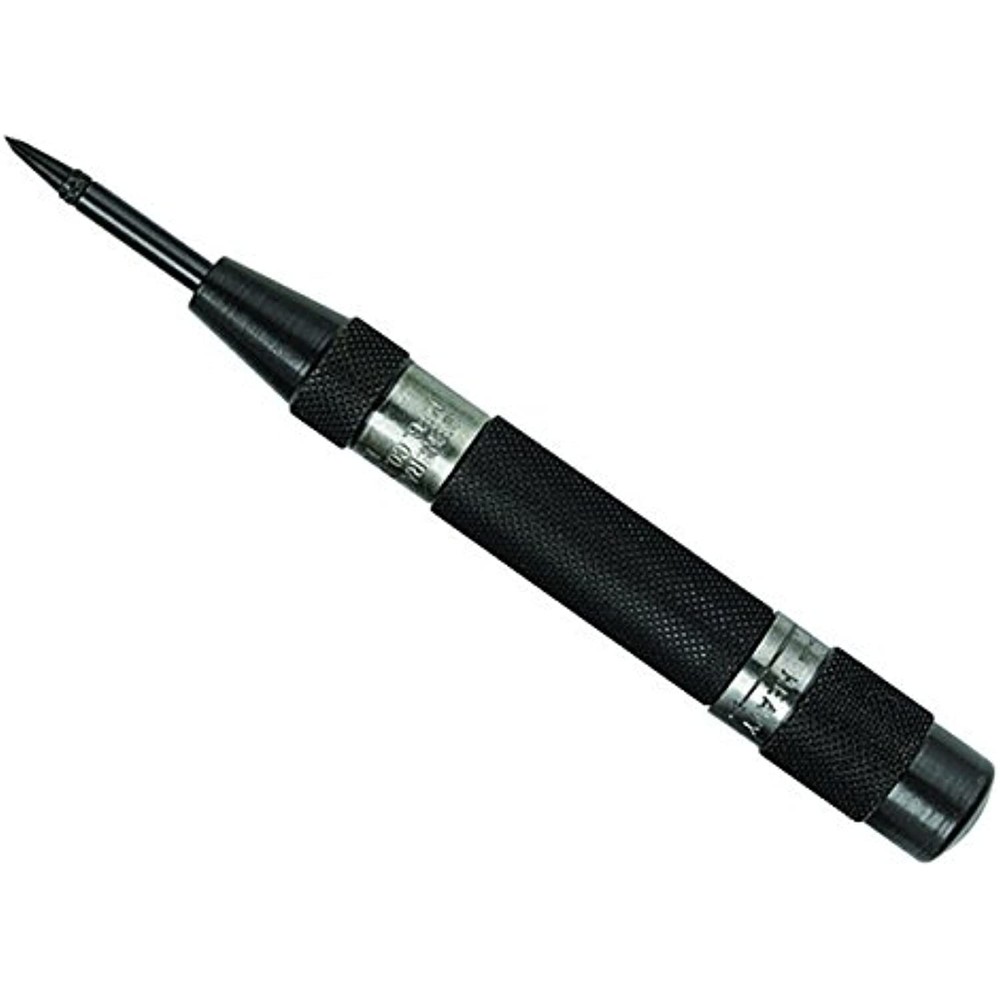 General Tools Mini Heavy-Duty Automatic Center Punch #79 - Nail Punch Tool to