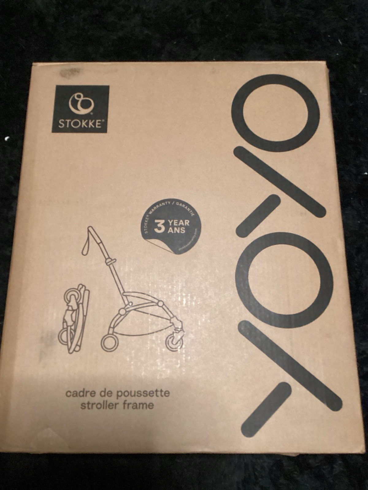 Stokke YOYO³ Travel Stroller 6+ – Teal / Aqua Green Color Pack on Black Frame