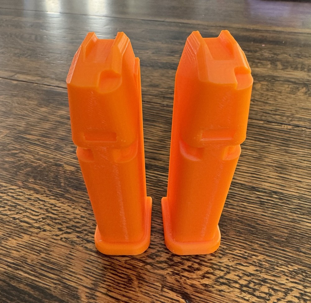 (2 Pack) Glock 17 17-Round Dummy Training Magazines Non-Functional