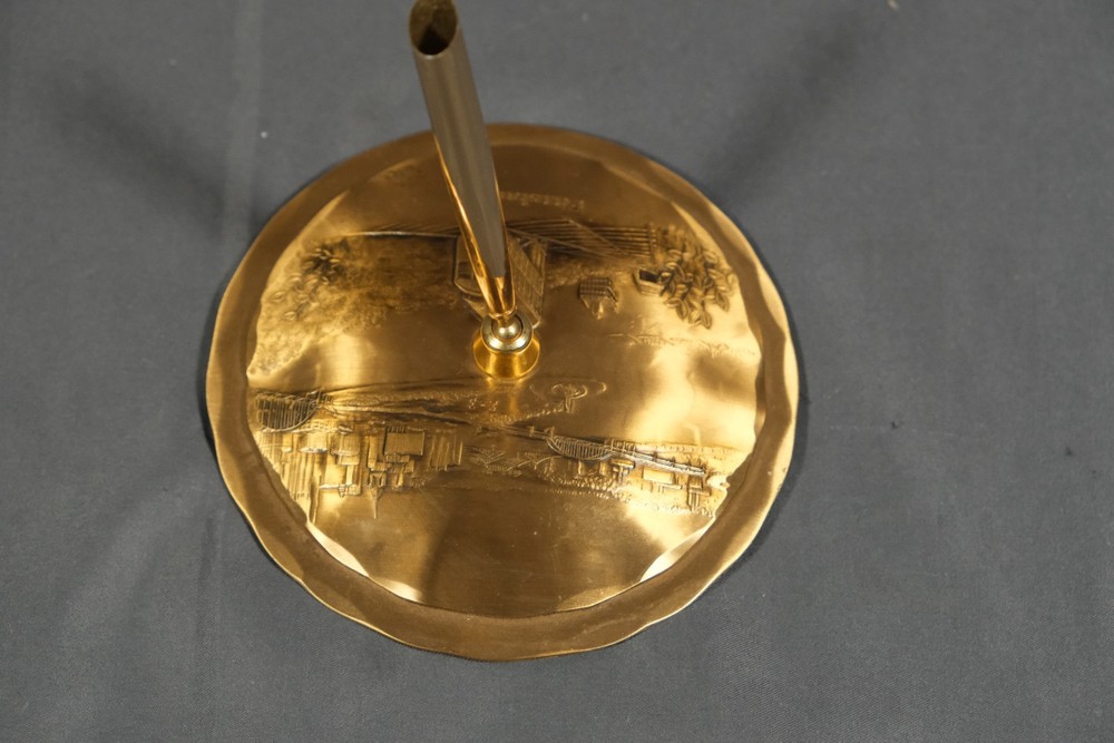 Wendell August Forge Solid Bronze Pen Holder Pittsburgh