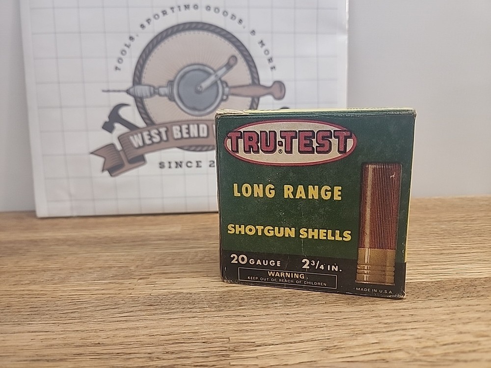 TRU-TEST 20GA SHOT SHELL LONG RANGE BOX EMPTY