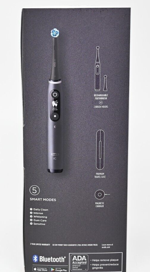 Oral-B iO Series 7 Connected Electric Toothbrush Onyx Black