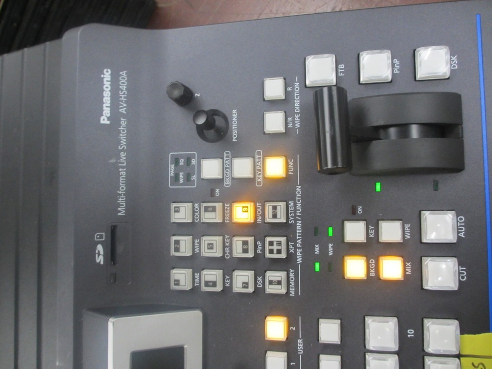Panasonic AV-HS400AN Multi-Format Compact Live SD/HD-SDI Switcher AV-HS400A